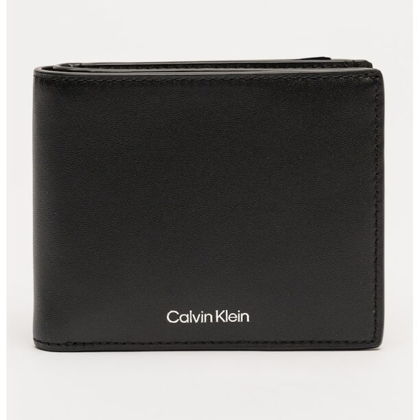 Кожен портфейл с лого CALVIN KLEIN