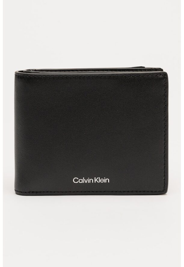 Кожен портфейл с лого CALVIN KLEIN