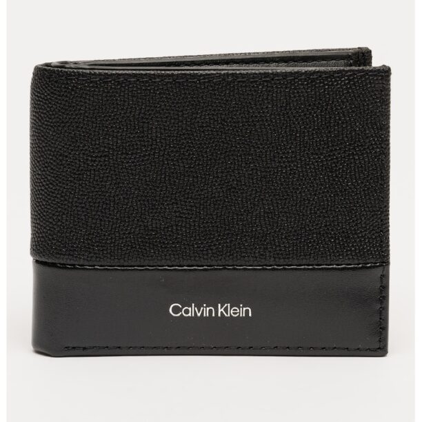 Кожен портфейл с лого CALVIN KLEIN