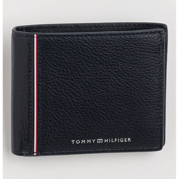 Кожен портфейл с лого Tommy Hilfiger