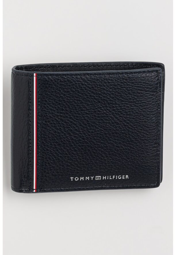 Кожен портфейл с лого Tommy Hilfiger