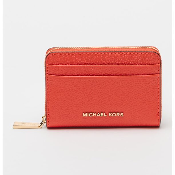 Кожен портфейл с метално лого Michael Kors