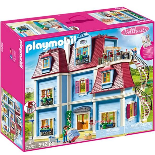 Комплект Playmobil 70205 - Голяма къща за кукли