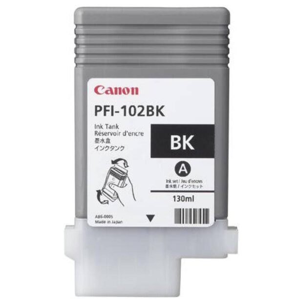 Мастилена касета Canon Dye Ink Tank PFI-102 Black for iPF500