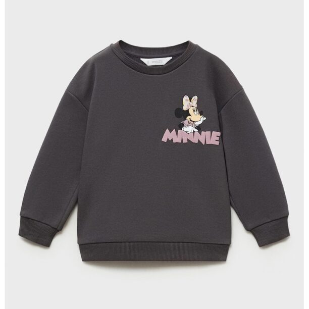 Памучен суитшърт с принт на Minnie Mouse Mango