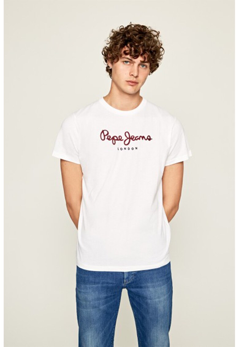 Памучна тениска Eggo Pepe Jeans London