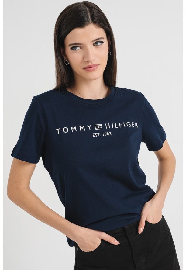 Памучна тениска с лого Tommy Hilfiger