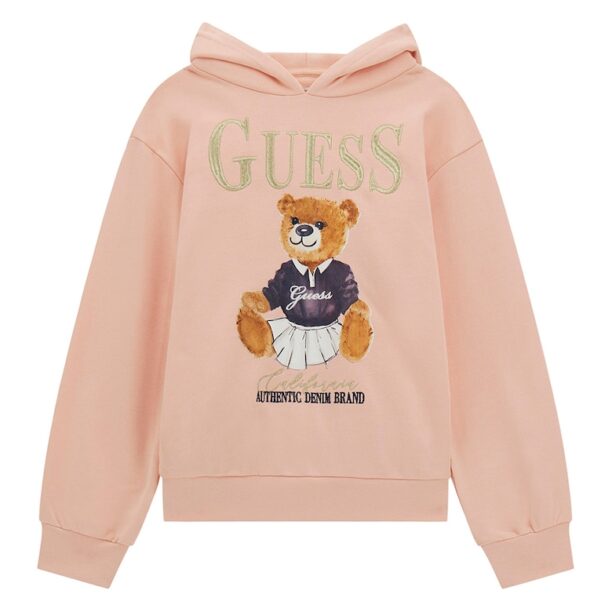 Памучно худи с бродерия GUESS KIDS