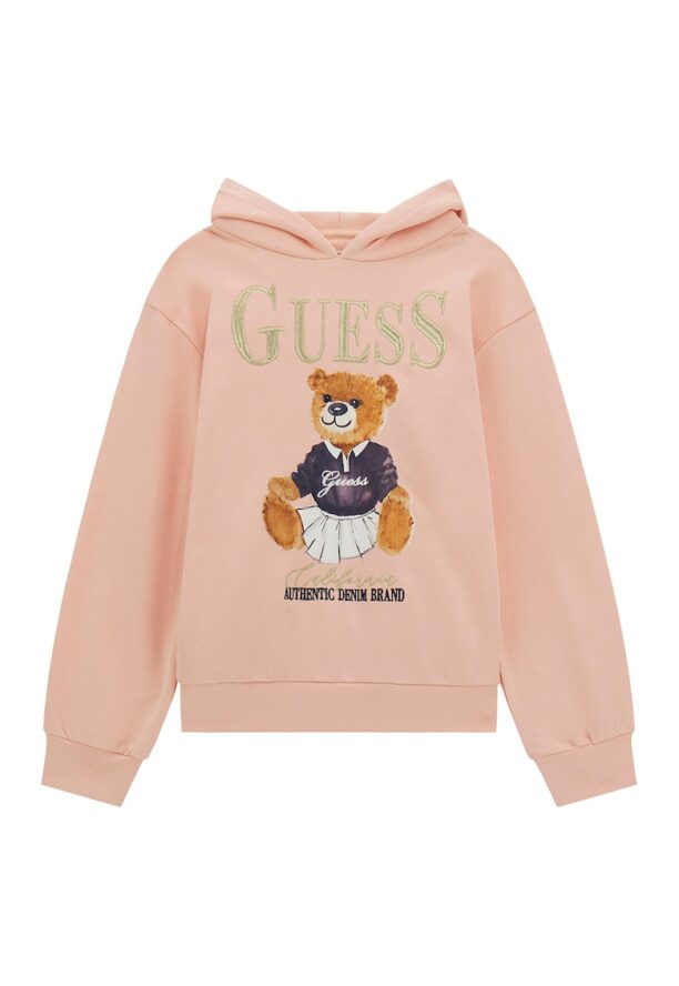 Памучно худи с бродерия GUESS KIDS