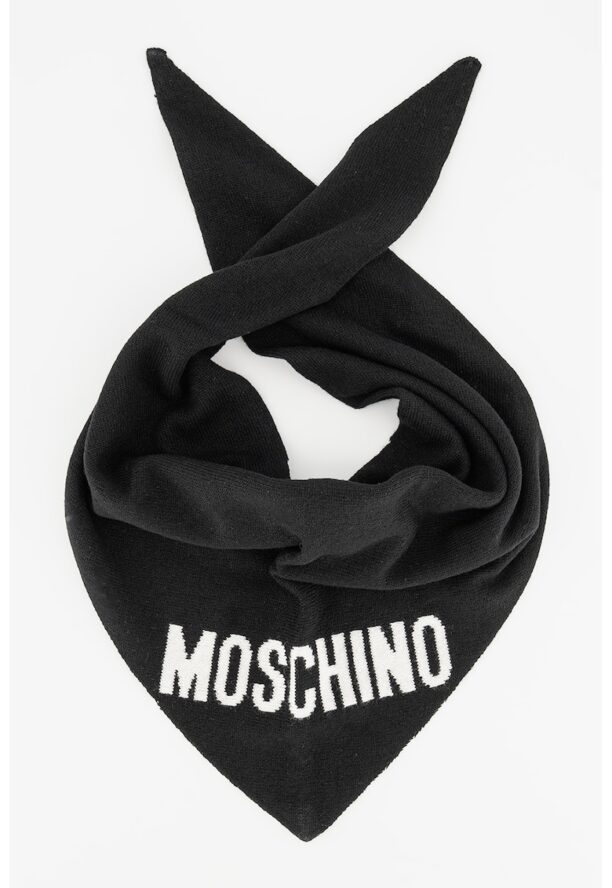 Плетен шал с вълна Moschino