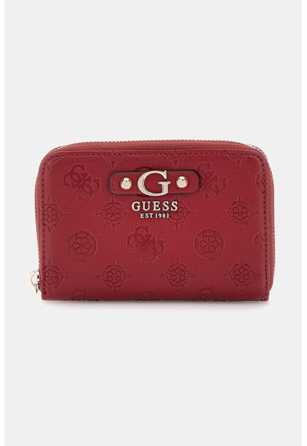 Портмоне с цип и лого GUESS