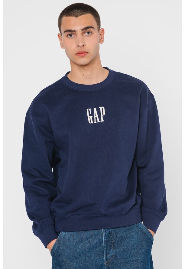 Свободен суитшърт с лого GAP