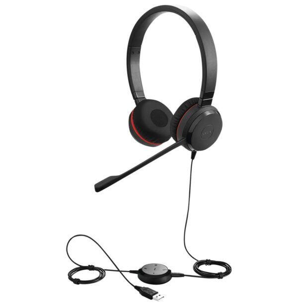 Слушалки Jabra Evolve 30 II MS Duo