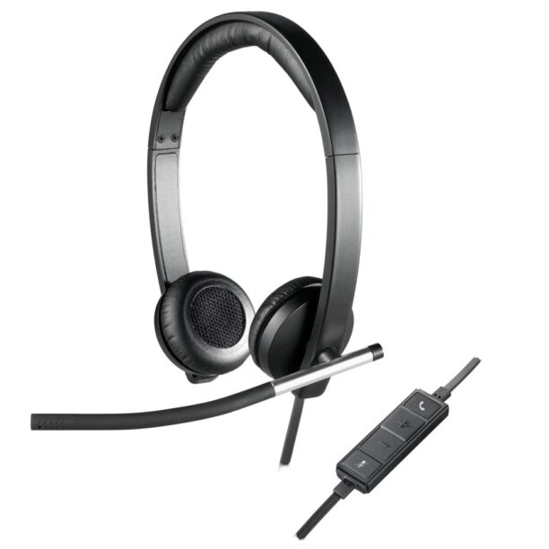 Слушалки Logitech Stereo H650e