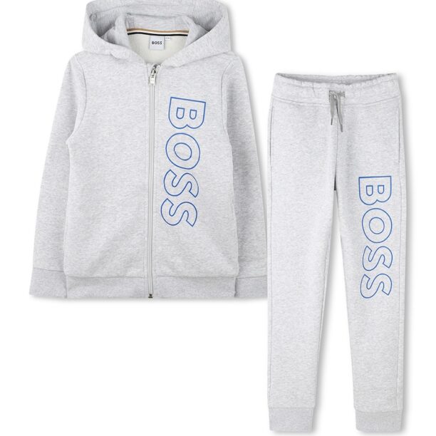 Спортен екип с качулка и цип BOSS Kidswear