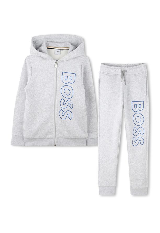 Спортен екип с качулка и цип BOSS Kidswear