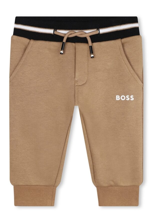 Спортен панталон с лого BOSS Kidswear