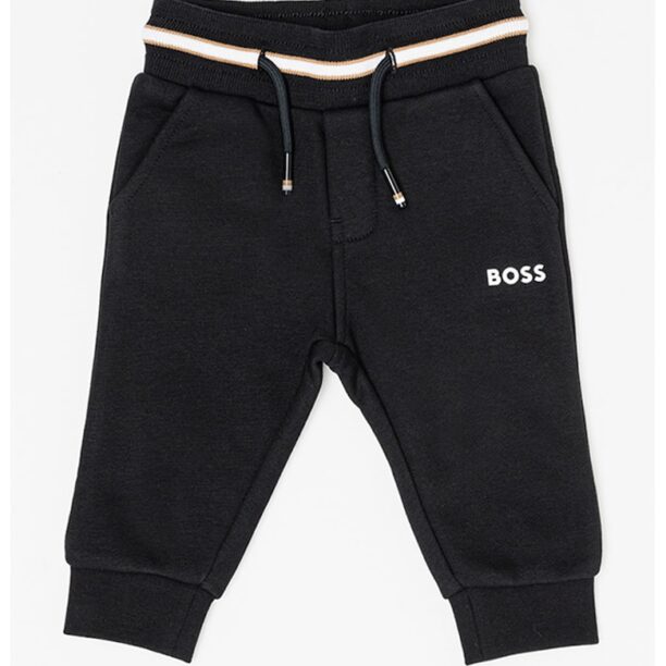 Спортен панталон с лого BOSS Kidswear