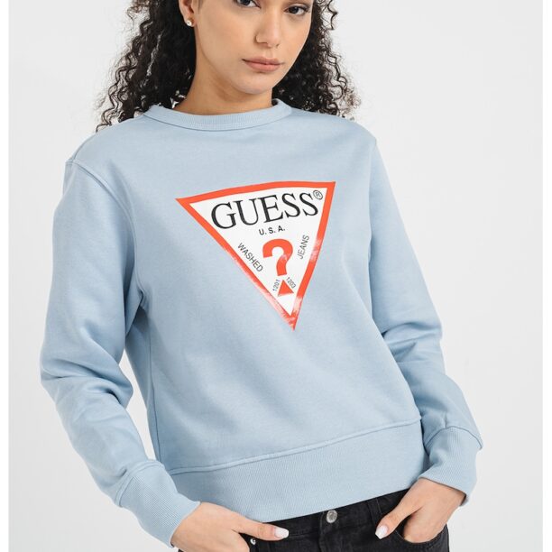 Суитшърт с лого GUESS