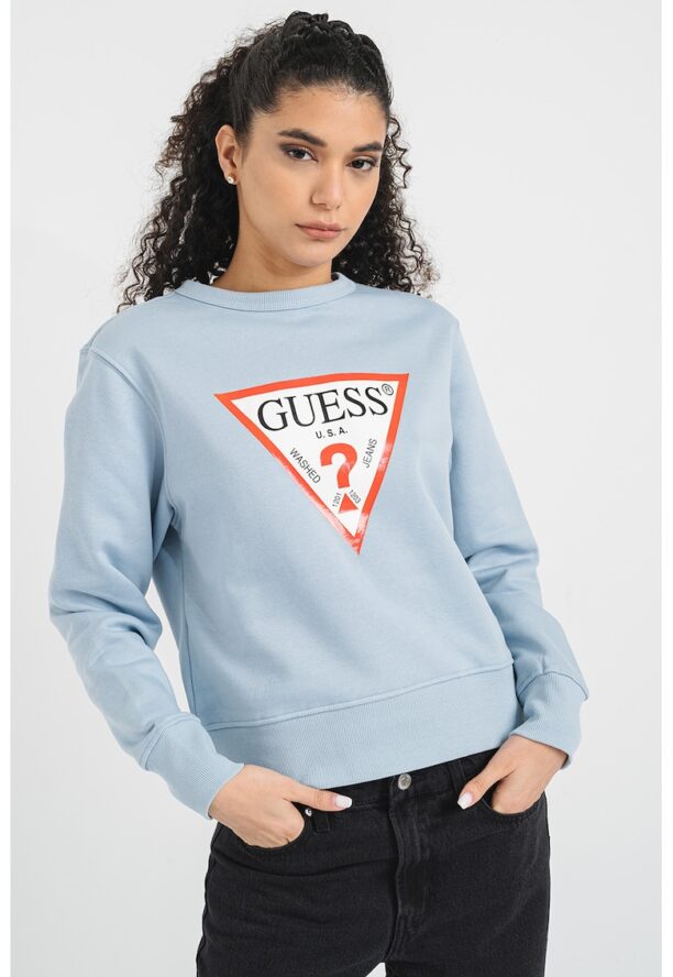 Суитшърт с лого GUESS