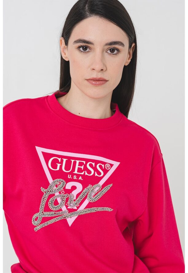 Суитшърт с лого GUESS