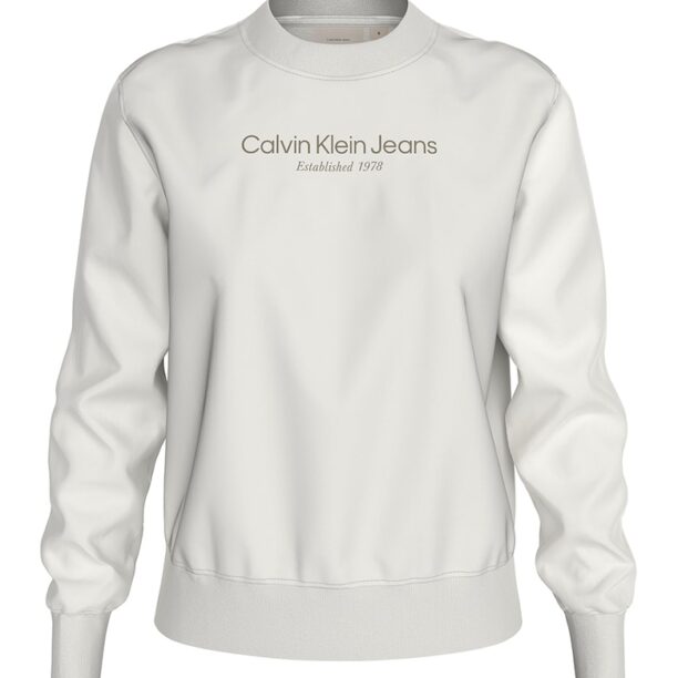 Суитшърт с органичен памук с лого CALVIN KLEIN JEANS