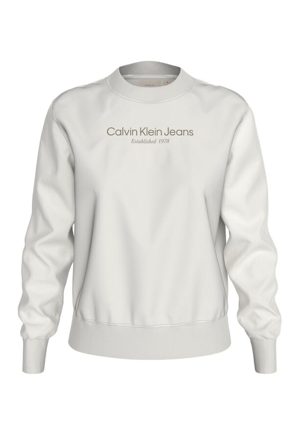 Суитшърт с органичен памук с лого CALVIN KLEIN JEANS