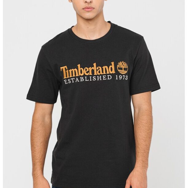 Тениска с бродирано лого Timberland