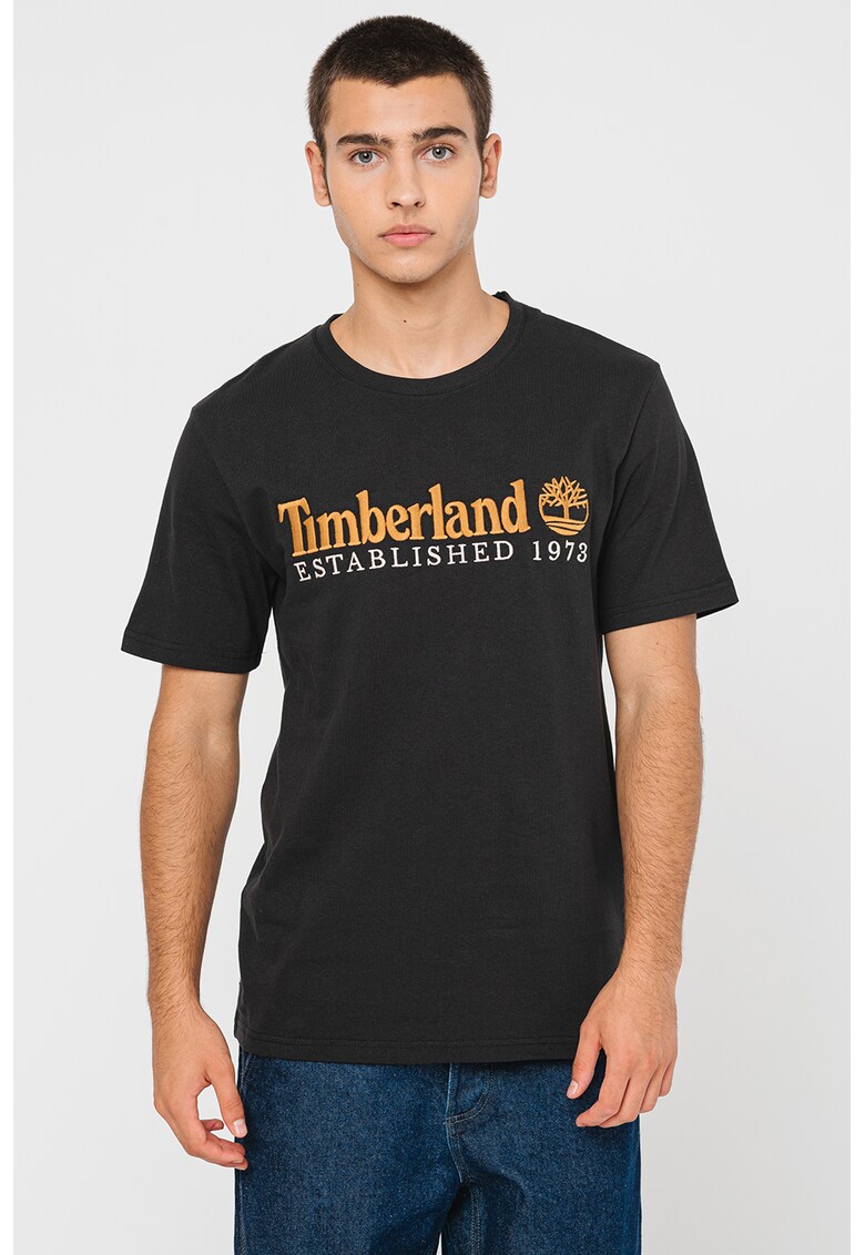 Тениска с бродирано лого Timberland