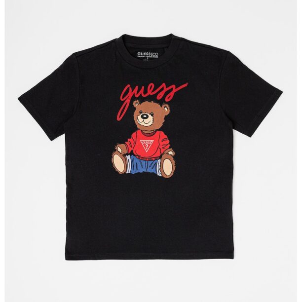 Тениска с графика GUESS KIDS