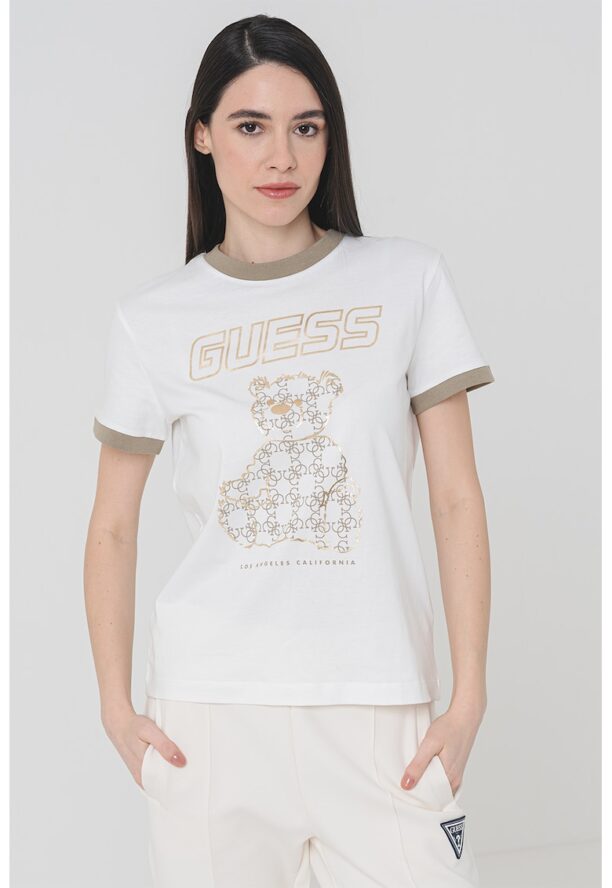 Тениска с лого GUESS