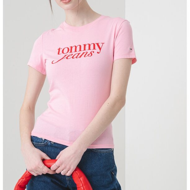 Тениска с лого Tommy Jeans