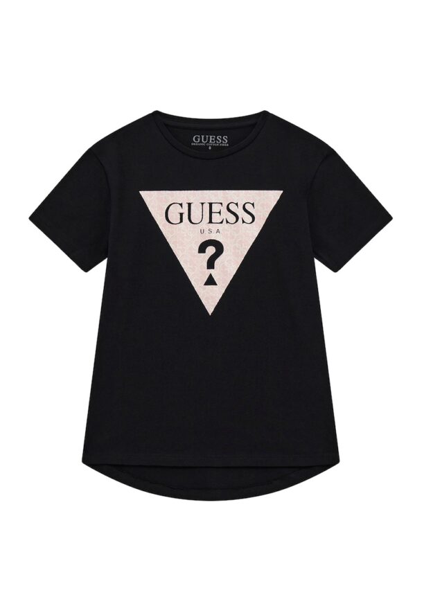 Тениска с овален подгъв GUESS KIDS