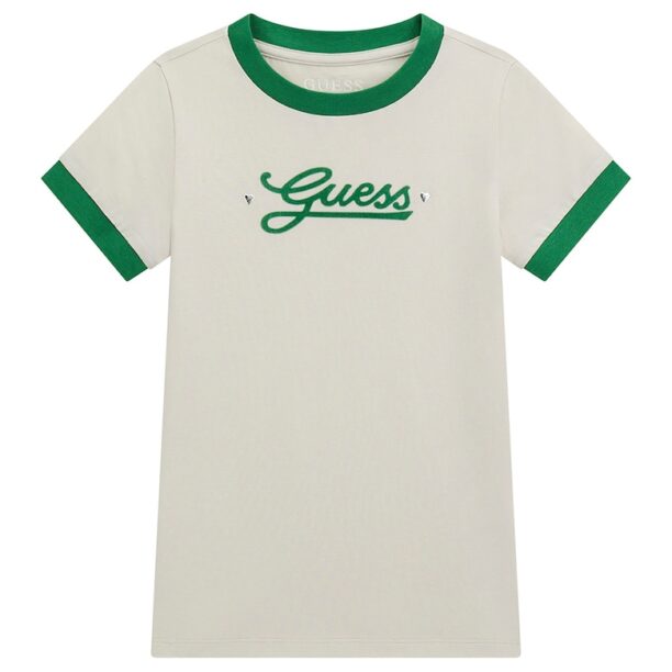 Тениска с памук с лого GUESS KIDS