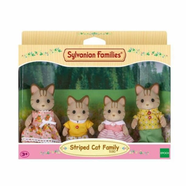 Фигурки на Герои Sylvanian Families Striped Cat Family 760dde