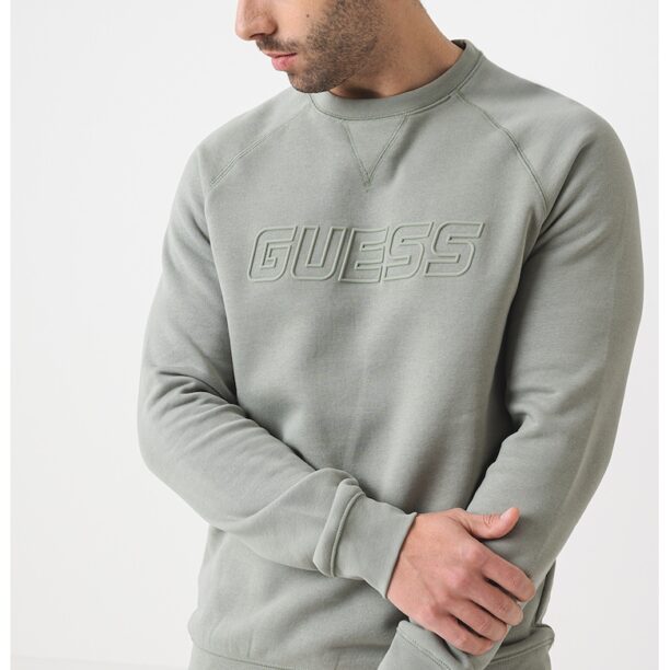 Фитнес суитшърт с овално деколте GUESS