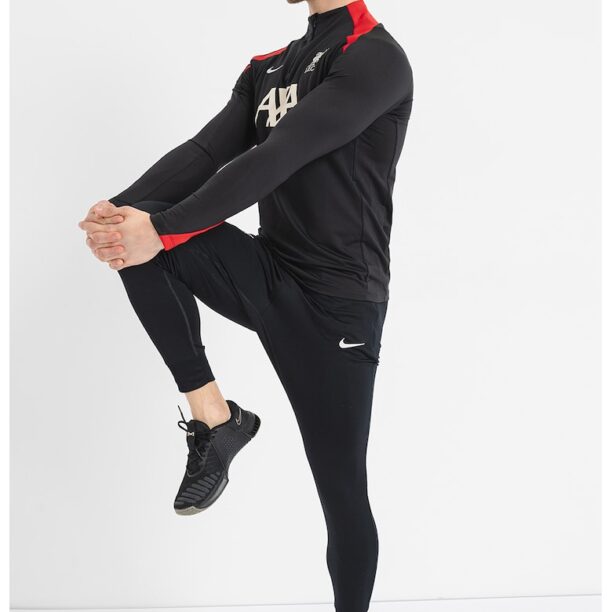 Футболна блуза с Dri-Fit и къс цип Nike