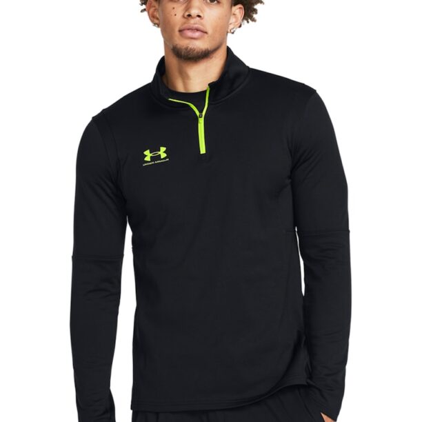 Футболна блуза с къс цип Under Armour