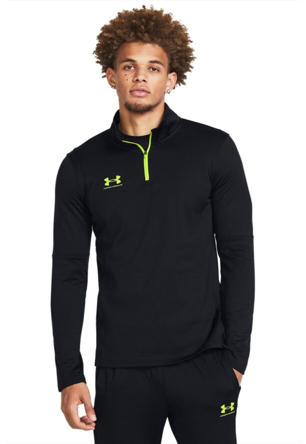 Футболна блуза с къс цип Under Armour