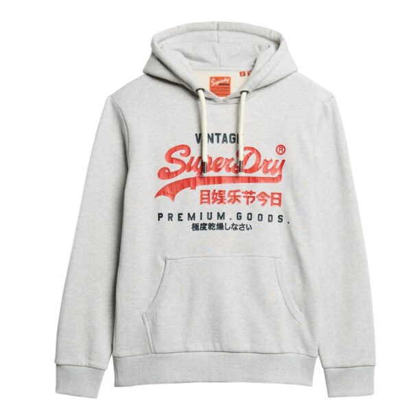 Худи с лого и джоб кенгуру SUPERDRY