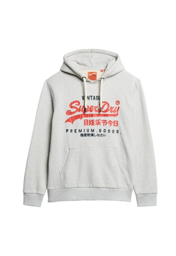 Худи с лого и джоб кенгуру SUPERDRY