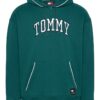 Худи с лого и паднали ръкави Tommy Jeans