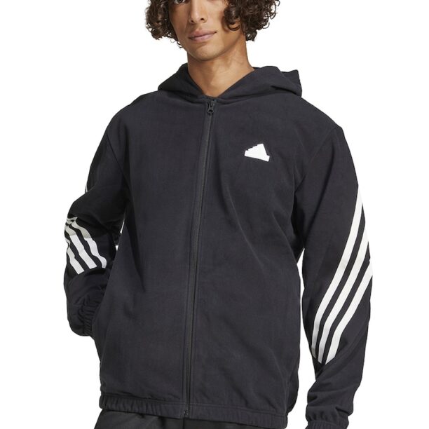 Худи с цип и лого adidas Sportswear