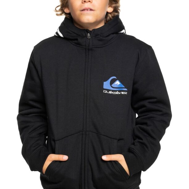 Худи с цип и скосени джобове QUIKSILVER