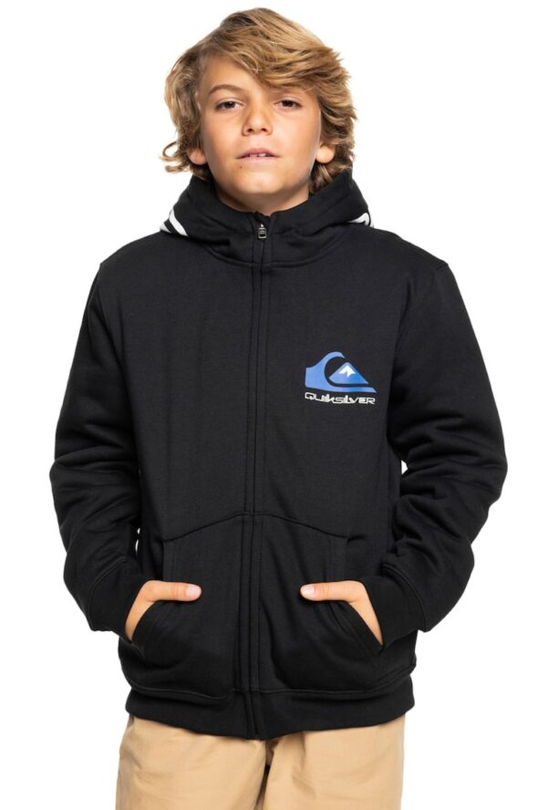 Худи с цип и скосени джобове QUIKSILVER