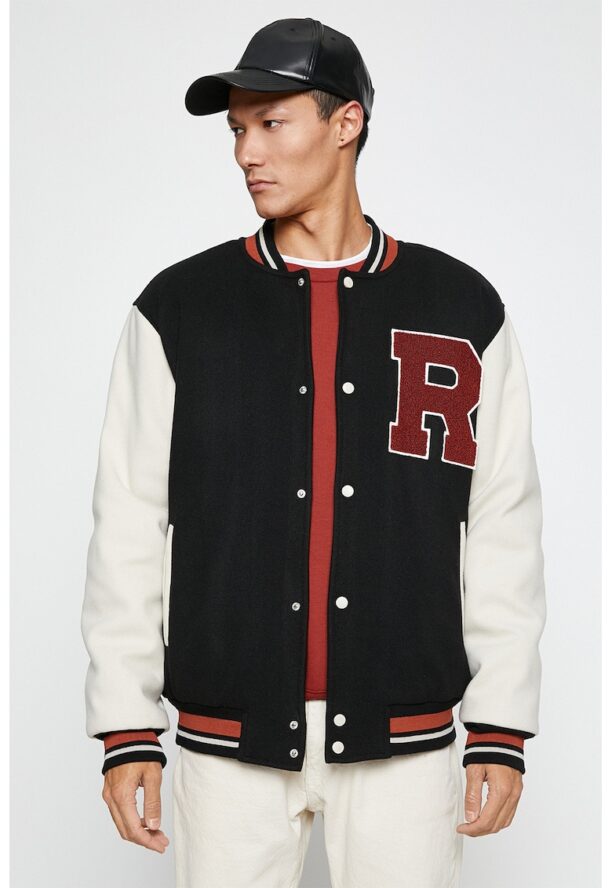 Яке Varsity с бродерия KOTON