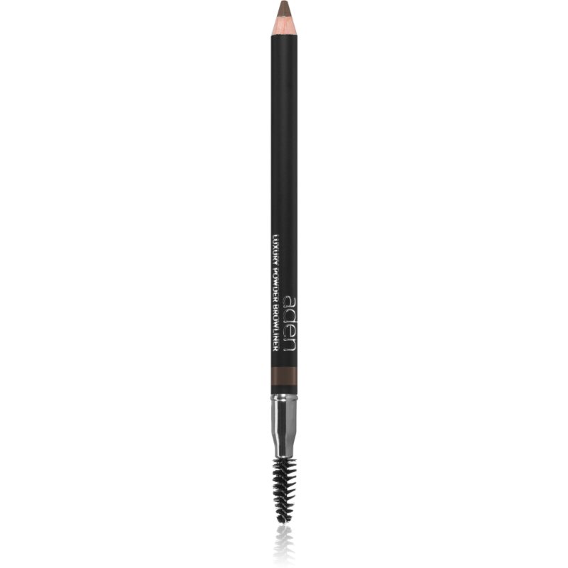 Aden Cosmetics Luxury Eyebrow Liner молив за очи с четка цвят Dark Brown 1 гр.