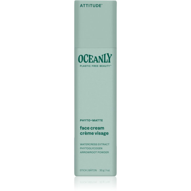 Attitude Oceanly Face Cream матиращ твърд крем за смесена кожа 30 гр.