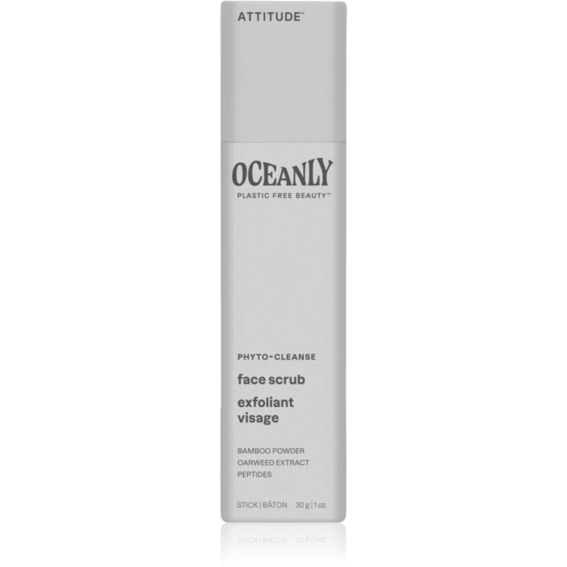 Attitude Oceanly Face Scrub твърд ексфолиращ пилинг за лице 30 гр.