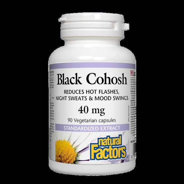 Black Cohosh/ Гроздовиден ресник 40 mg х 90 капсули Natural Factors